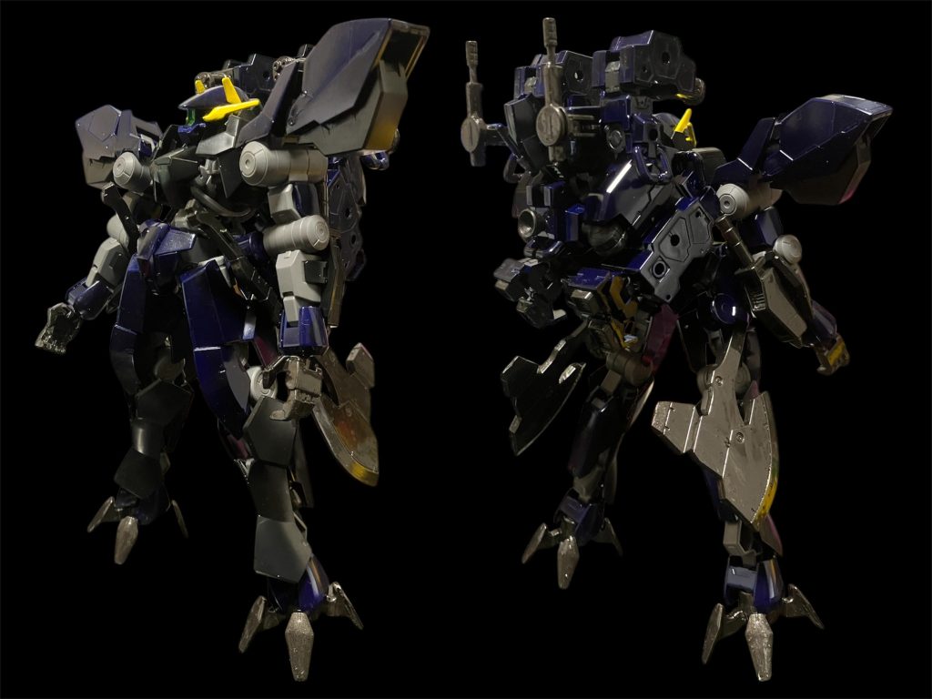 エヴォルヴ・グレイズ^_^グレイズボディはグレイズアインタイプを。これは搭載するアインが違和感なくするため。バックパックの可変機「サーヴァント」に人間のパイロットが乗る擬似複座型^_^さて？