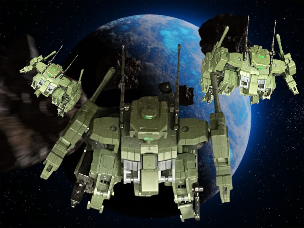 バーニアのおかげで宇宙空間もなんのその^_^