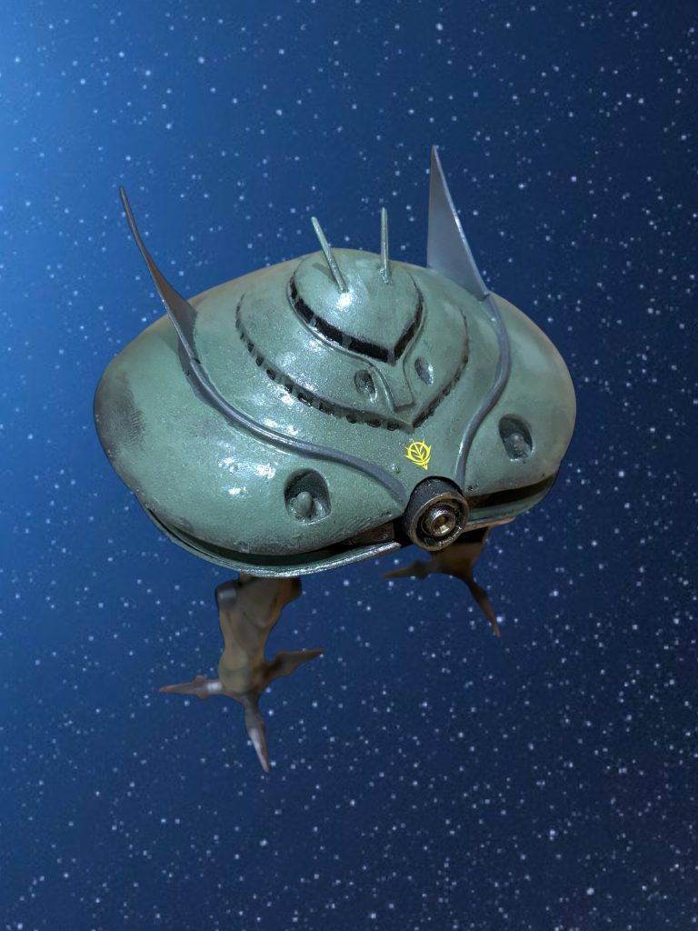 クリスマスはなんとなく、皆さんポケ戦の投稿やられるのかなという気がして、少し違うことをしたいな、と思いました。ビグザムて愛嬌ありますよね笑ビグザムを遠巻きに見て「こえー……」て言ってる兵士の話（先週Ｘにも似た話が投稿されてましたが、パクったわけではありません(gundam-kao5))を書きたかったのですが、だったらいっそ逃げ足の速い？アンナにしちゃおう、と思い、書いてみました。あと、