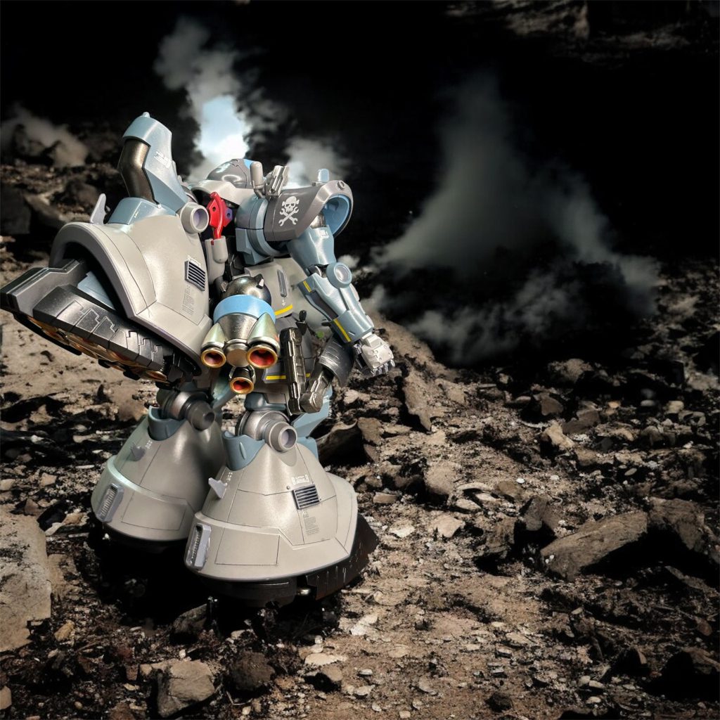 最近海外製プラモデルを作ってたので、久々のBANDAIクオリティに感動。作りやすい!