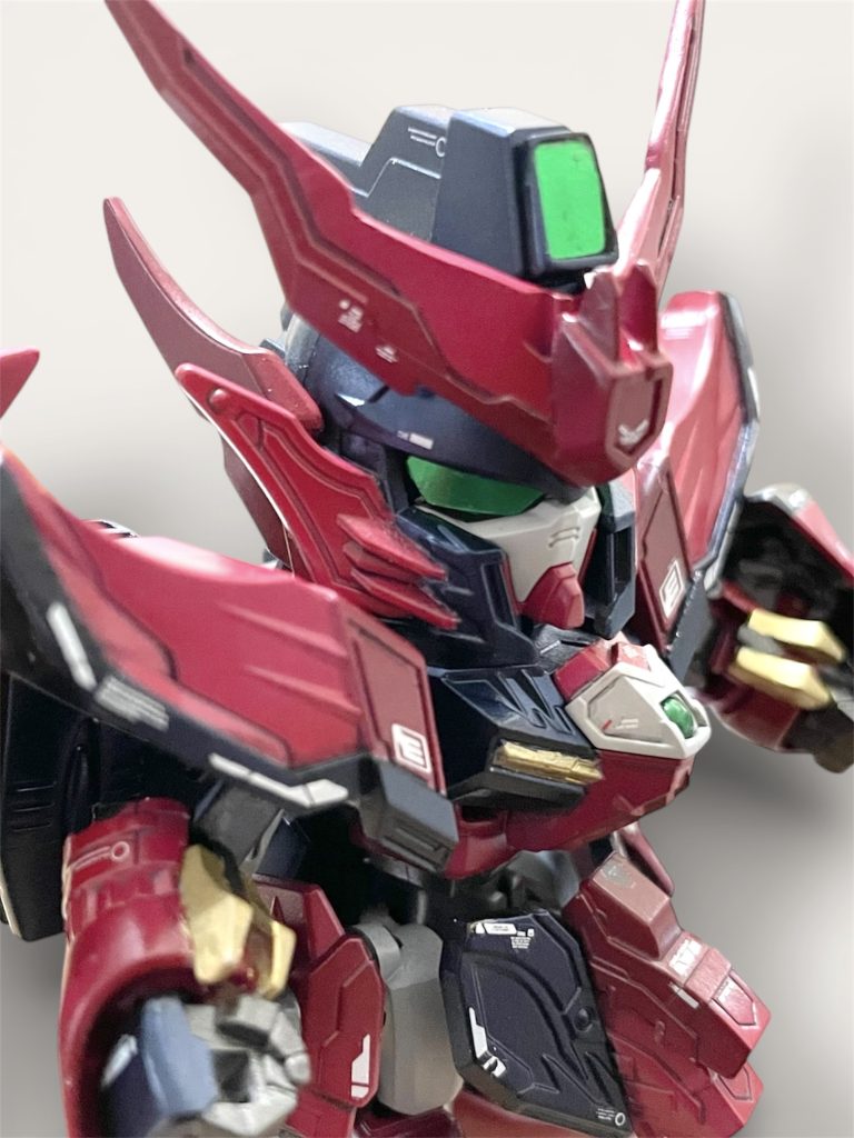 RGエピオンが完成した時に、いつか作ろうと思っていたSDエピオン😆次はSDウイングゼロ制作中です✨