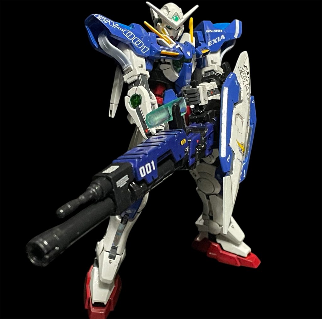 リペアIIIをイメージしてライフルを作成しました。盾が一色だった時は震えました…