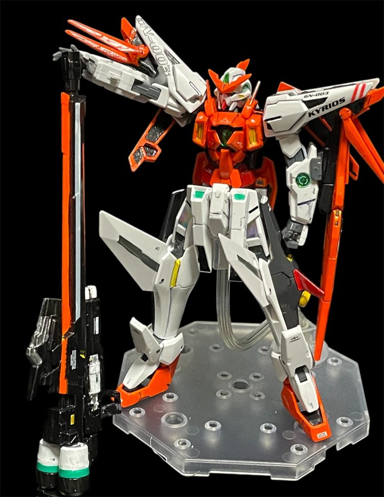 ガンダムキュリオス　アサルトコンテナ装備