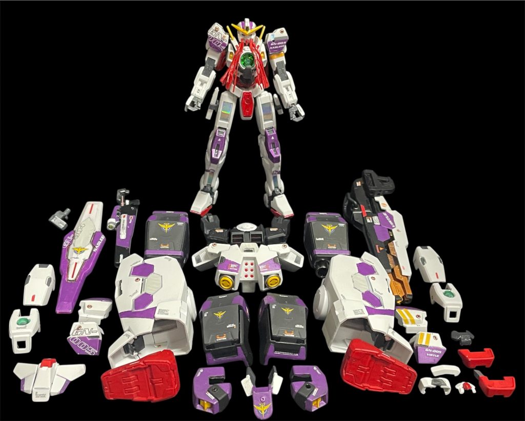 １番の苦労はヴァーチェをバラしてナドレに装備させることでヴァーチェを作成した点です。