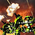 一斉射‼️撃てっーー！！！その場にいるMSから銃弾とミサイルが飛ぶ^_^閃光とと[…]