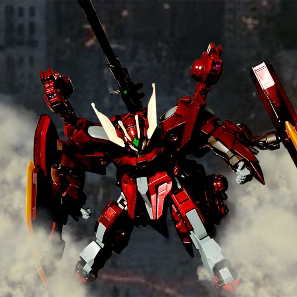 形を変えていく蠍の異形。そして地面に降り立ったそれは・・・・まぎれもなく・・・「ガンダム」だ（6枚目）