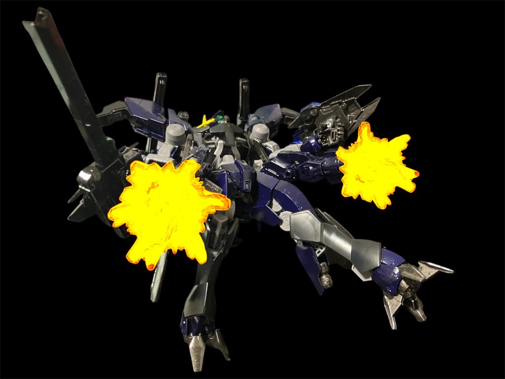 腰に追加したテンタクルスラスター^_^