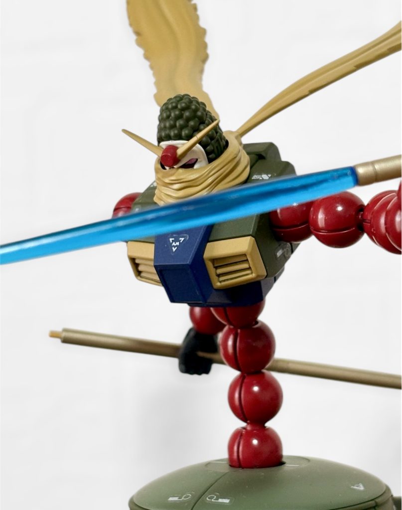 ビーム仕込み杖。カッコいいなぁ。