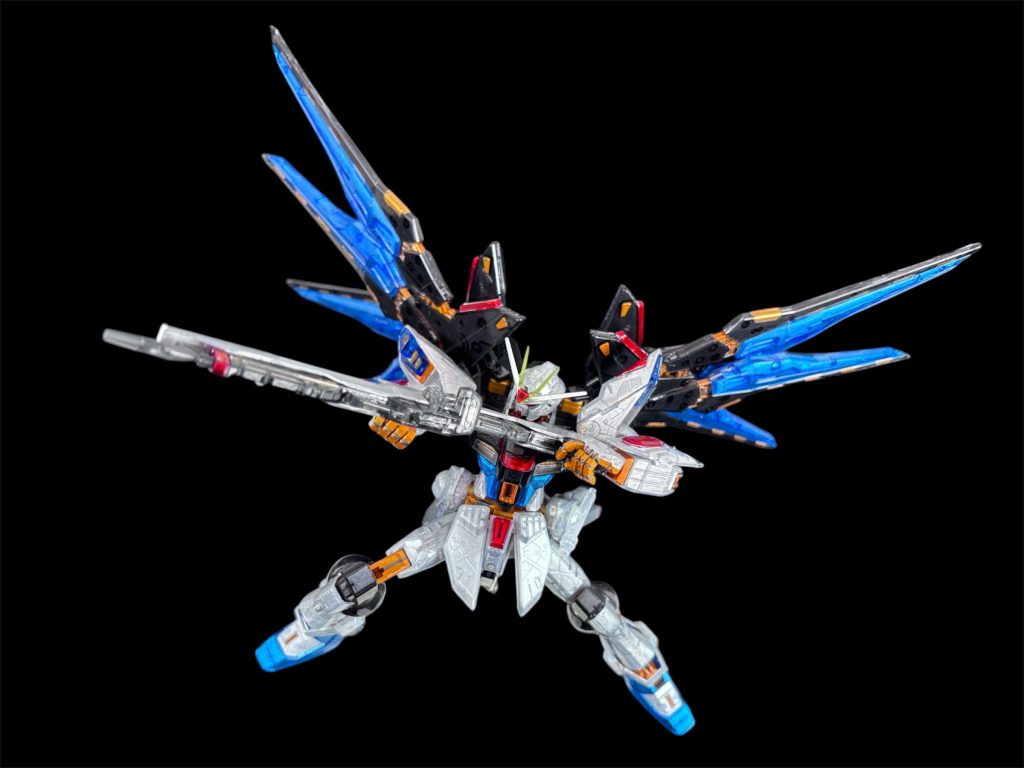 シードアクション④ロングライフル狙撃‼️最新MGが発売されてもまだまだ現役、改めてカッコいい良キットでした😊