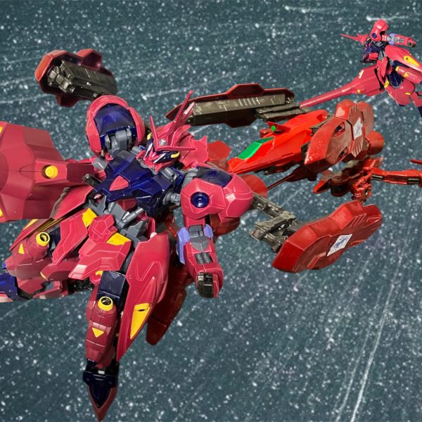 助けに来たぞっ、アイン‼️ボ、ボードウィン特務三佐！？何故ここに？説明は後だ。行くぞ、二人とも‼️なんだかわからんけどやるしかない‼️キサマ、上官に向かって・・・仕方ない、やるぞ‼️こうして再び巡り合った二つの存在。向かうところに敵はなし。突き進め、ガンダム^_^（4枚目）