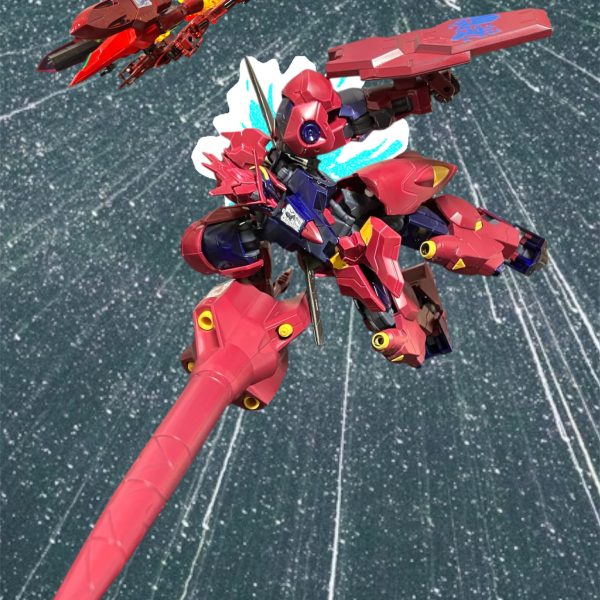 助けに来たぞっ、アイン‼️ボ、ボードウィン特務三佐！？何故ここに？説明は後だ。行くぞ、二人とも‼️なんだかわからんけどやるしかない‼️キサマ、上官に向かって・・・仕方ない、やるぞ‼️こうして再び巡り合った二つの存在。向かうところに敵はなし。突き進め、ガンダム^_^（3枚目）