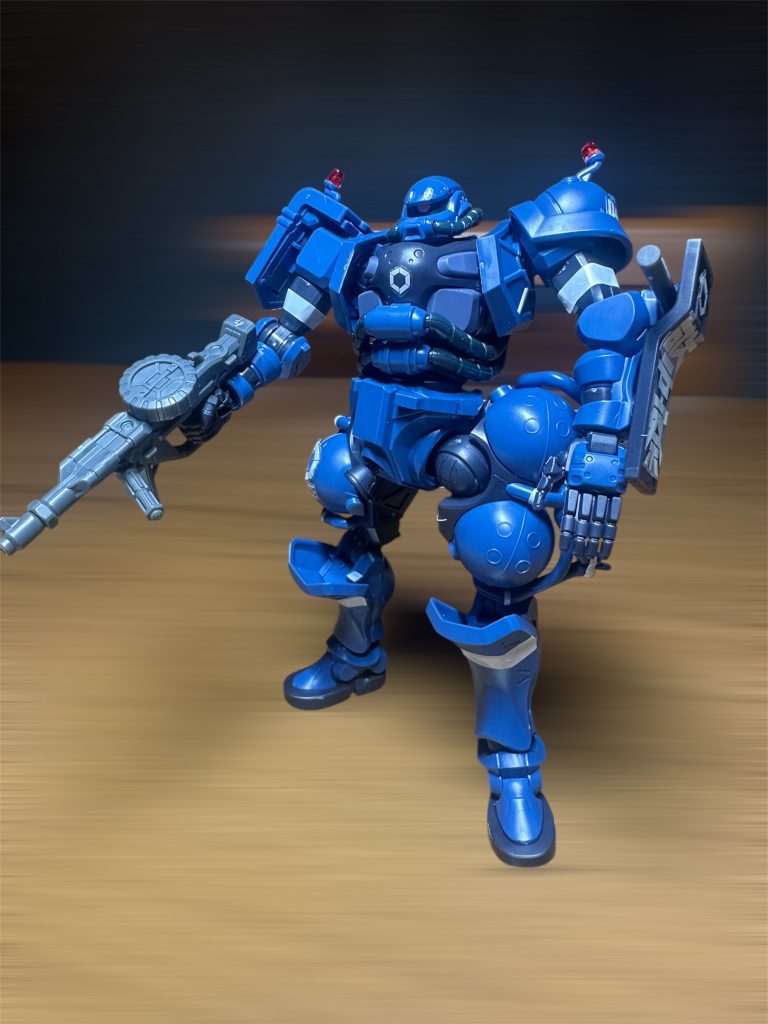 無塗装の状態でも十分カッコイイです。