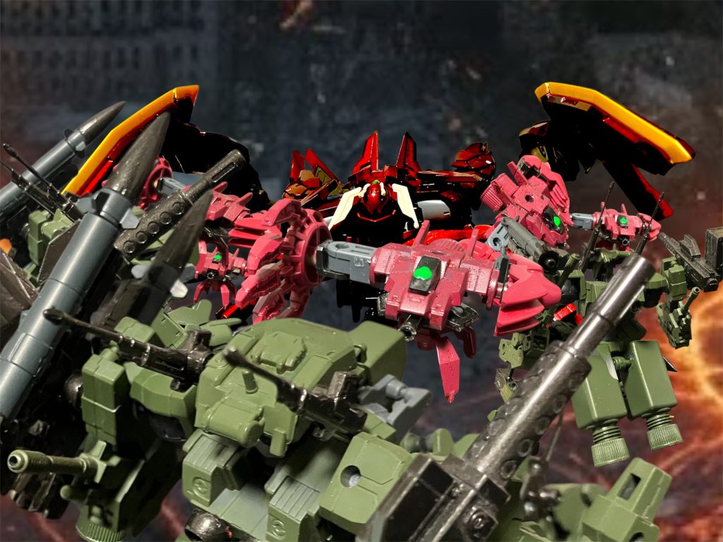 ザガン・ピアースアキュレーテリィ改 & 蟹型プルーマ「ピー・クラブ」