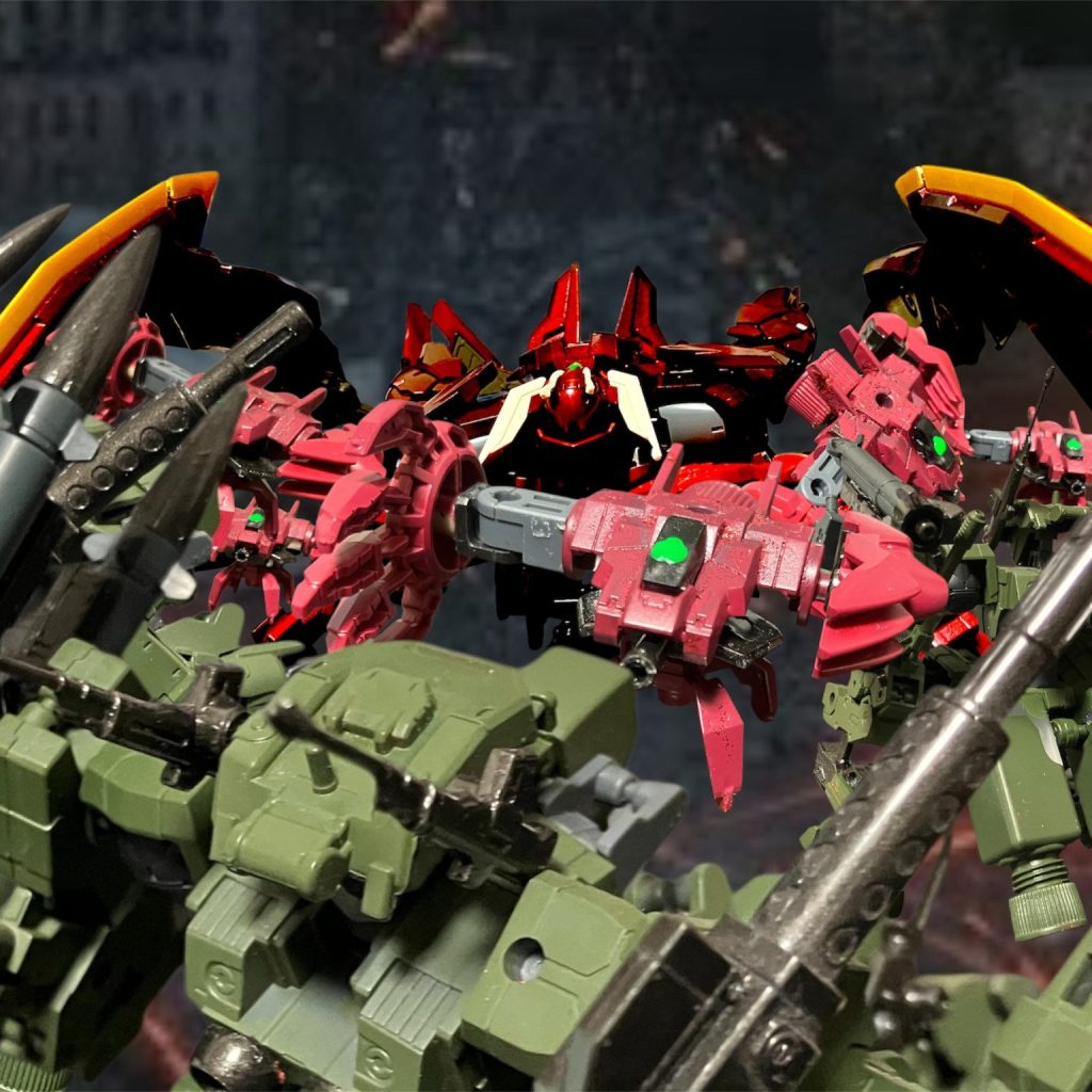 ザガン・ピアースアキュレーテリィ改 & 蟹型プルーマ「ピー・クラブ」