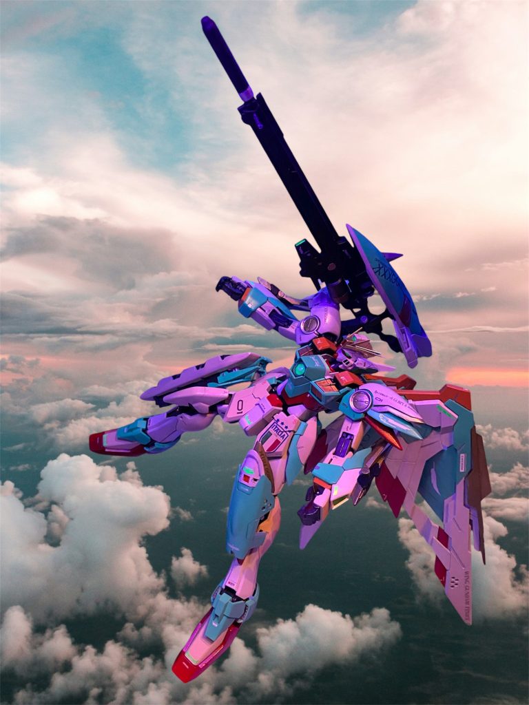 XXXG01WF WING GUNDAM FENICE ver.Valzer Infinito–8枚目/制作者:モーリース・ミノフス・K 技術曹長