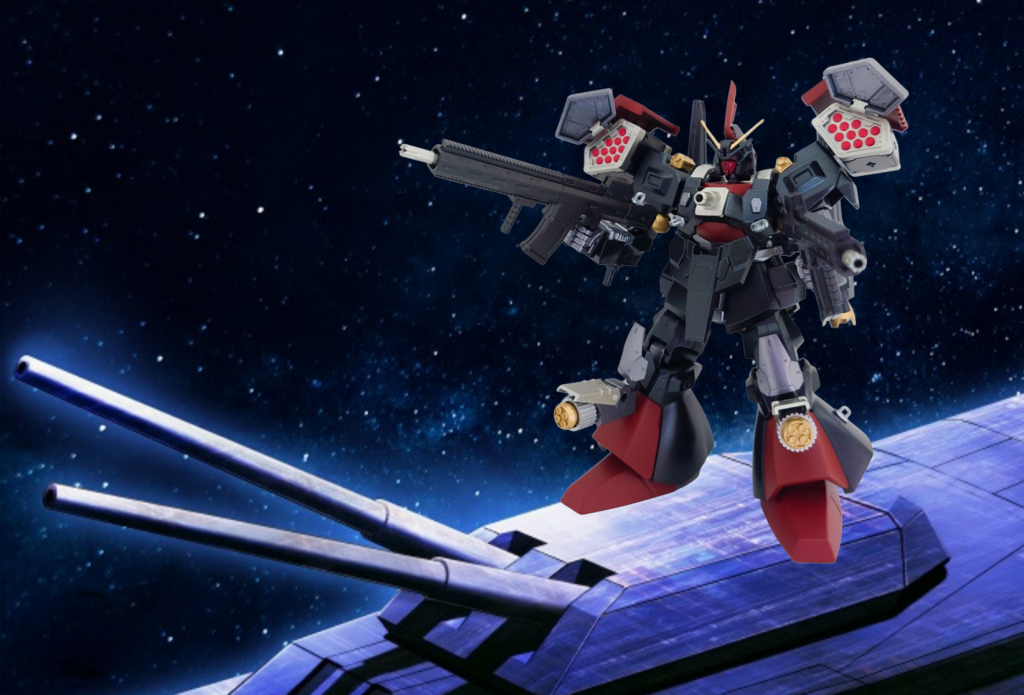 武器を全て解放したフルバーストモード!