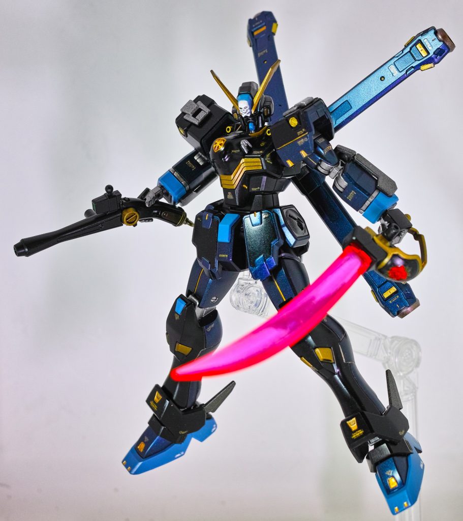 おまけ。折角武器も作ったのだから一応。塗り分けだけは頑張りました。