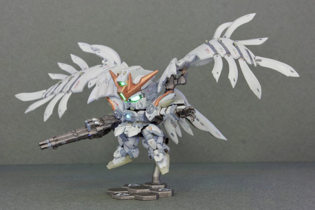 スペリオルディファイン　ウイングガンダム　スノーホワイト