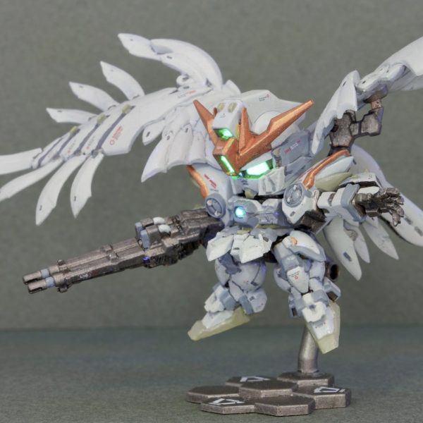 スペリオルディファイン　ウイングガンダム　スノーホワイト