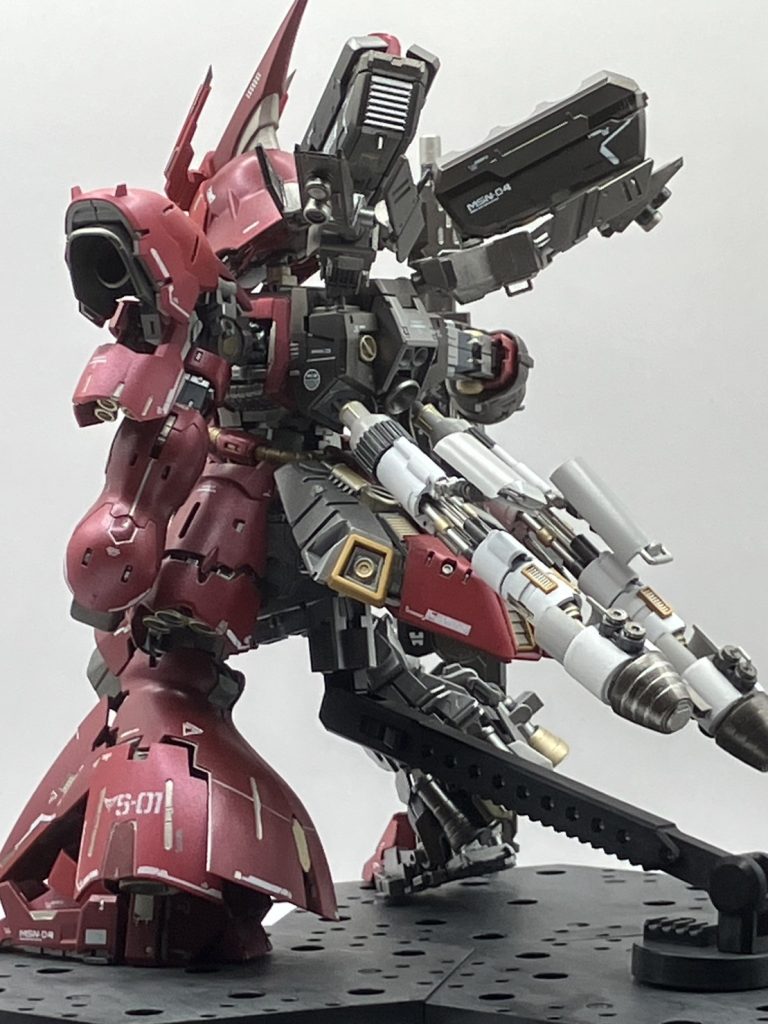 バックショットその2バーニアは解体匠機をイメージ。