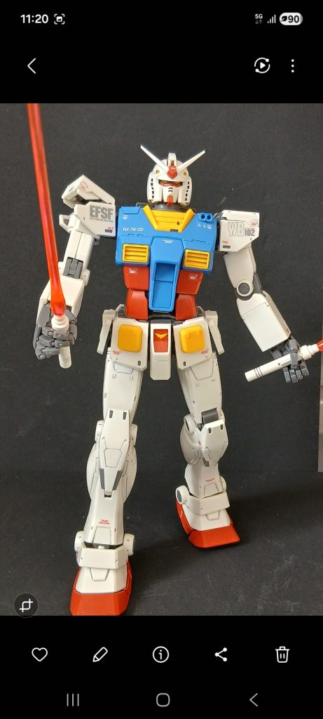 マスターグレードオリジンガンダム