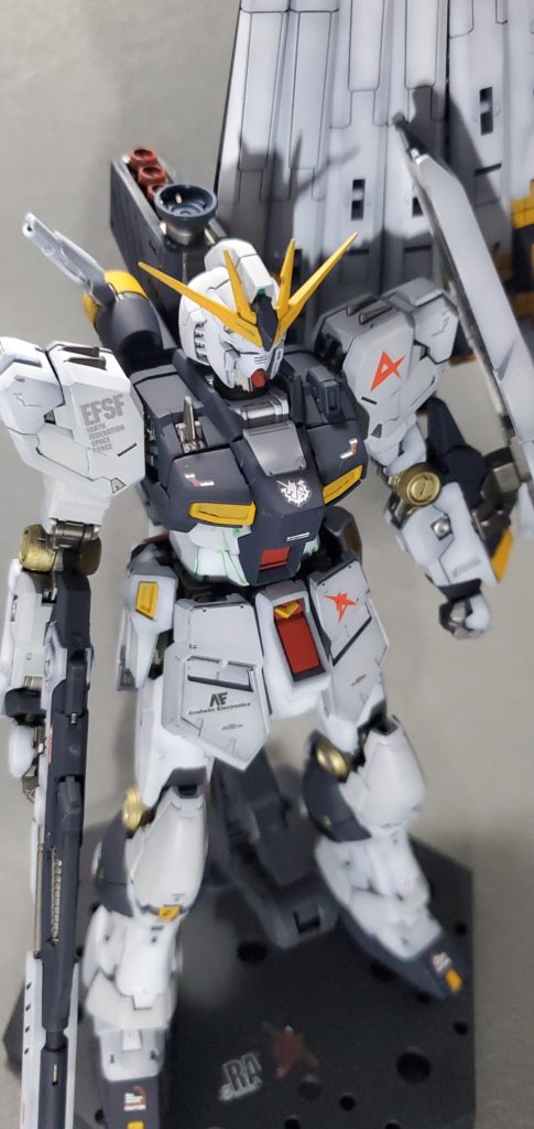 ＲＧ　νガンダム–4枚目/制作者：kemusi