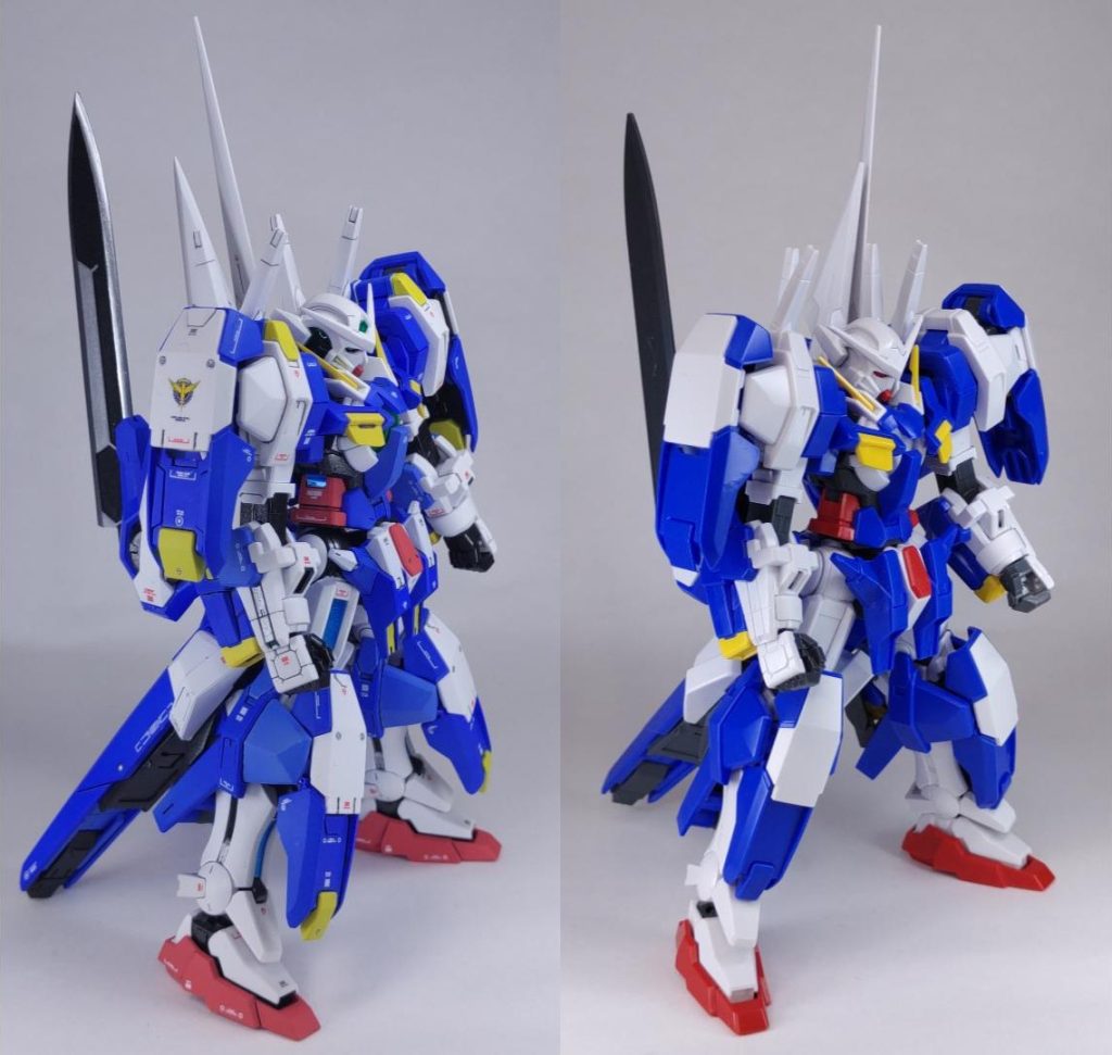 【全塗装仕上げ】1/144 HG ガンダム アヴァランチエクシアダッシュ–4枚目/制作者：YUICHI