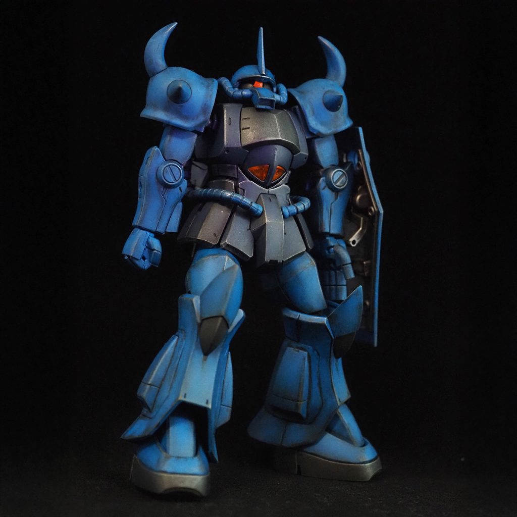 グフ ウェザリング塗装–4枚目/制作者：navi-create