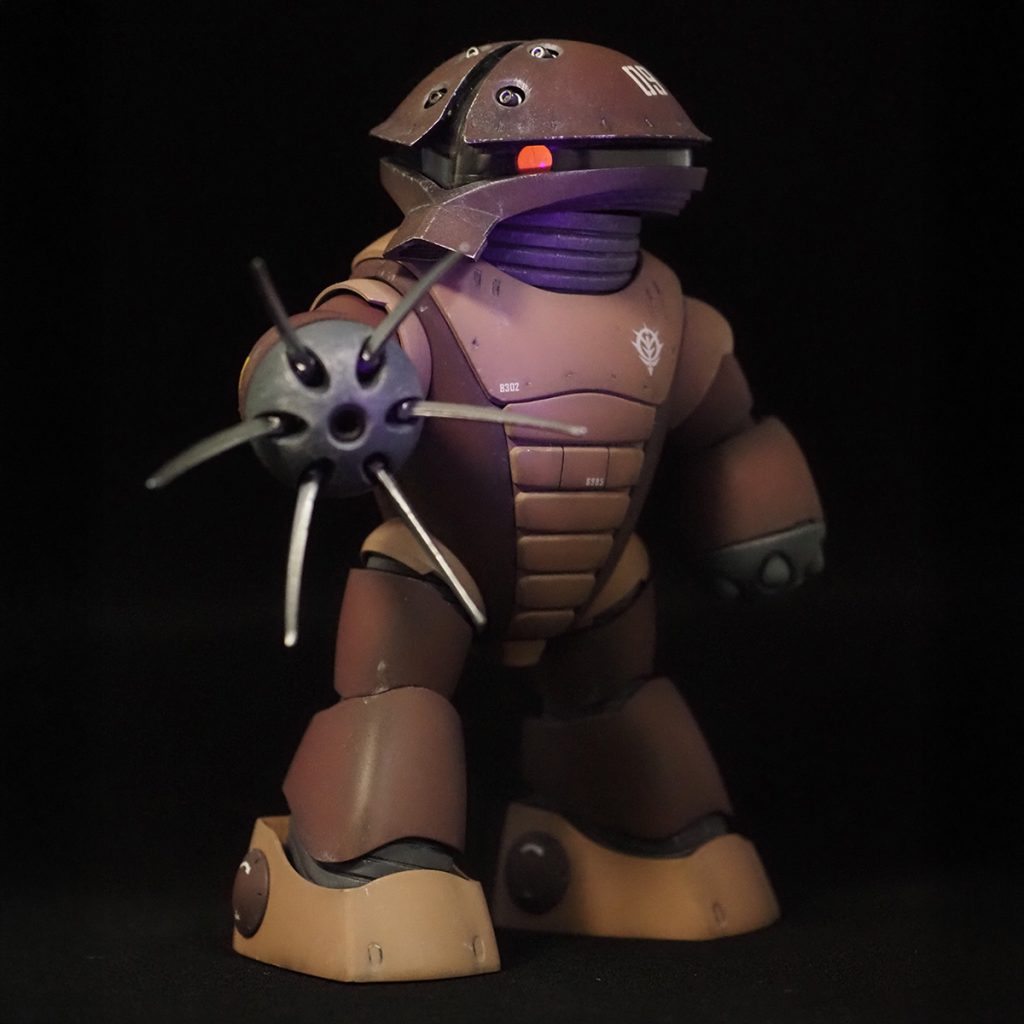 HGUC アッガイ ウェザリング塗装–5枚目/制作者：navi-create