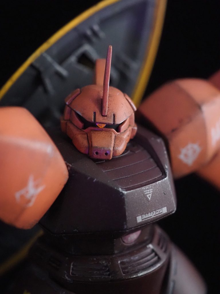 HG シャア専用ゲルググ　ウェザリング仕上げ–6枚目/制作者：navi-create