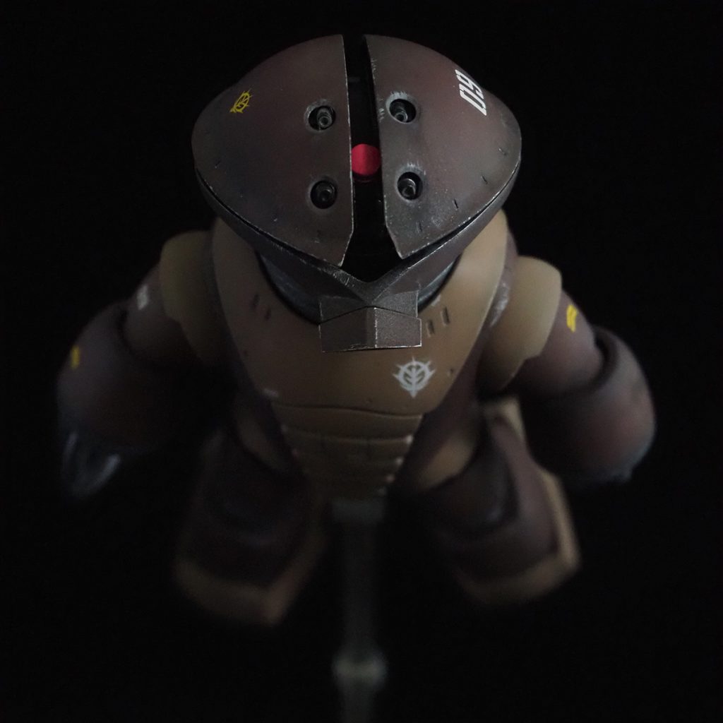 HGUC アッガイ ウェザリング塗装–3枚目/制作者：navi-create