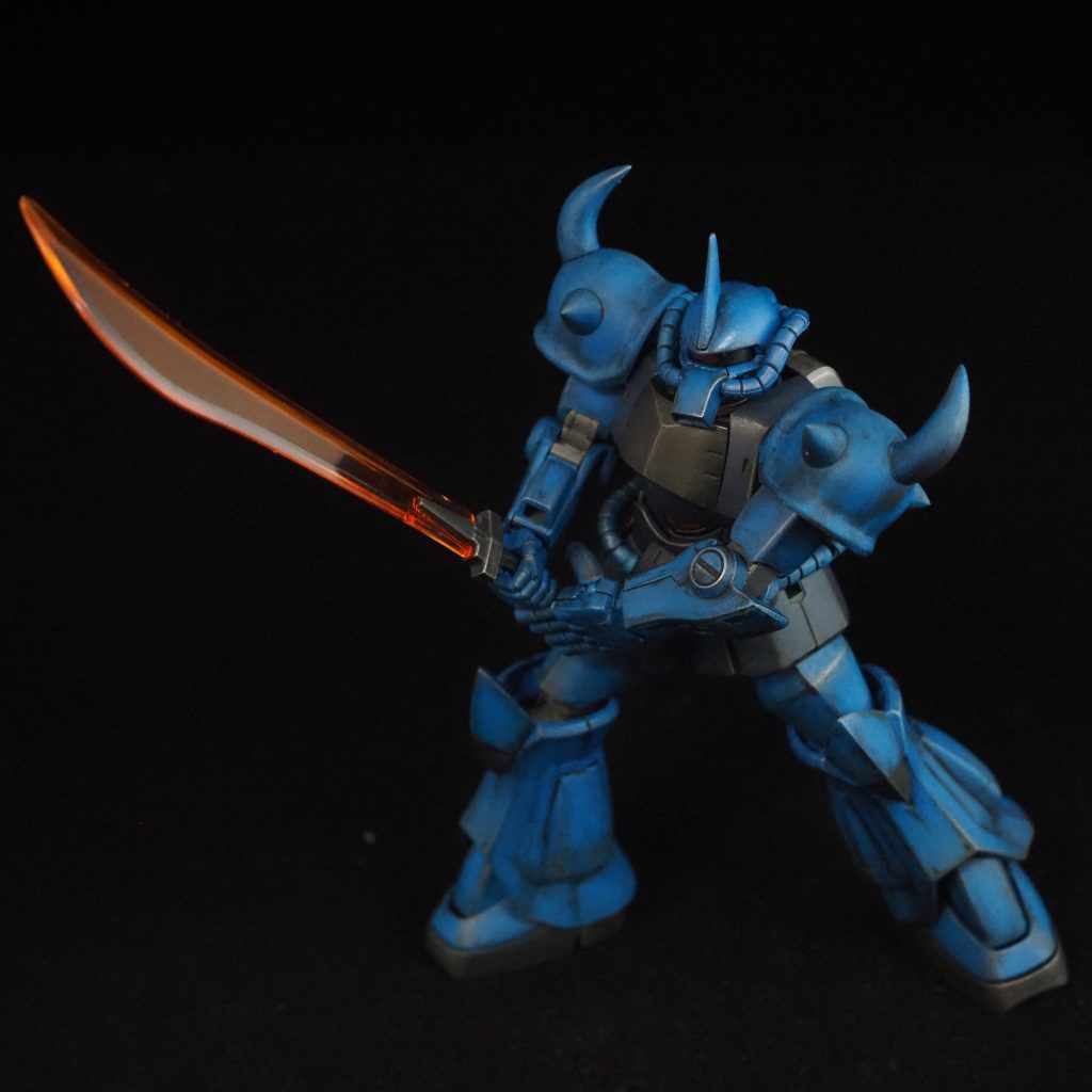 グフ ウェザリング塗装–5枚目/制作者：navi-create