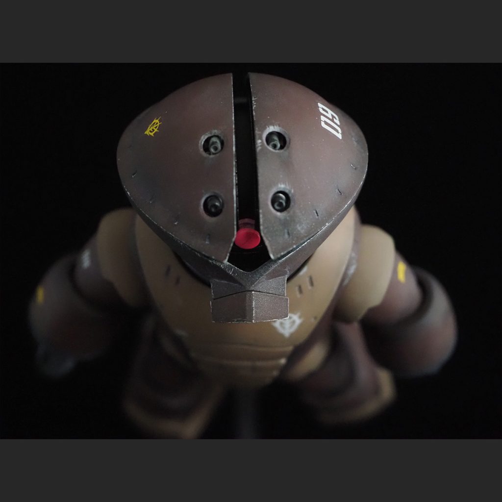 HGUC アッガイ ウェザリング塗装–4枚目/制作者：navi-create