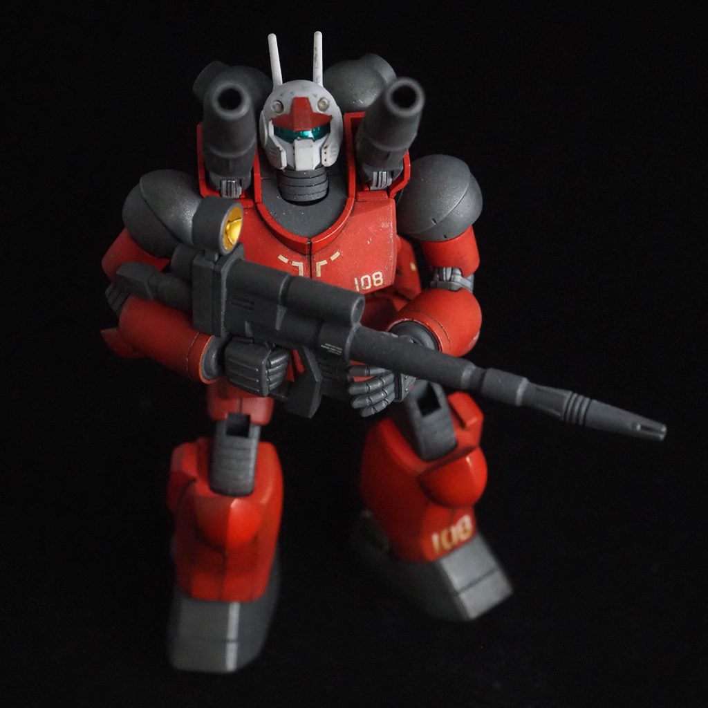 ガンキャノン 全塗装ウェザリング仕上げ–5枚目/制作者：navi-create