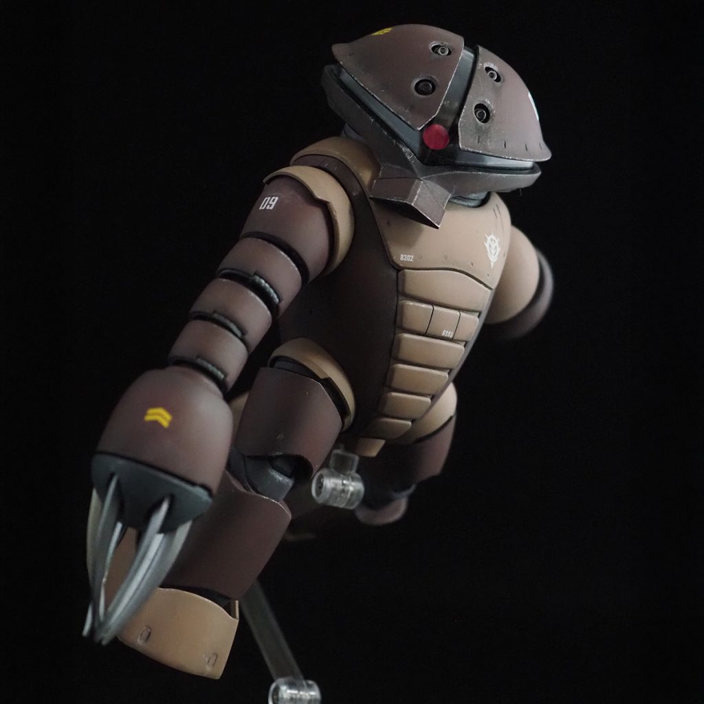 HGUC アッガイ ウェザリング塗装–6枚目/制作者：navi-create