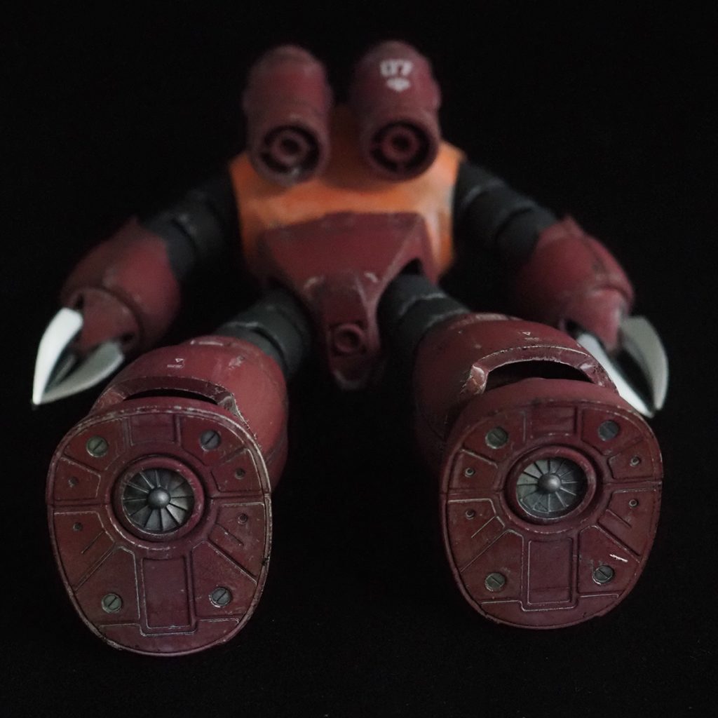 シャア専用ズゴック ウェザリング塗装–8枚目/制作者:navi-create