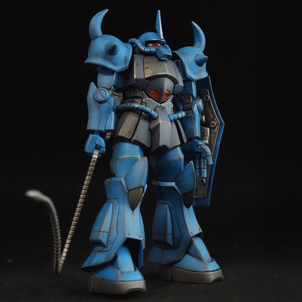 グフ ウェザリング塗装–3枚目/制作者：navi-create