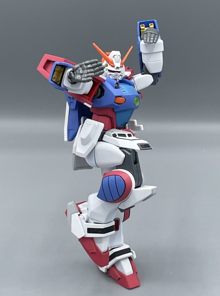 カンフー・ポーズ　シャイニングガンダムを語る時に、言葉は必要ありませんね(笑)&nbsp;&nbsp;ガンダムファイトォ！レディー・GO！！！&nbsp;