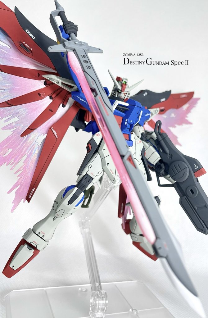 デスティニーガンダムSpecⅡの単体です