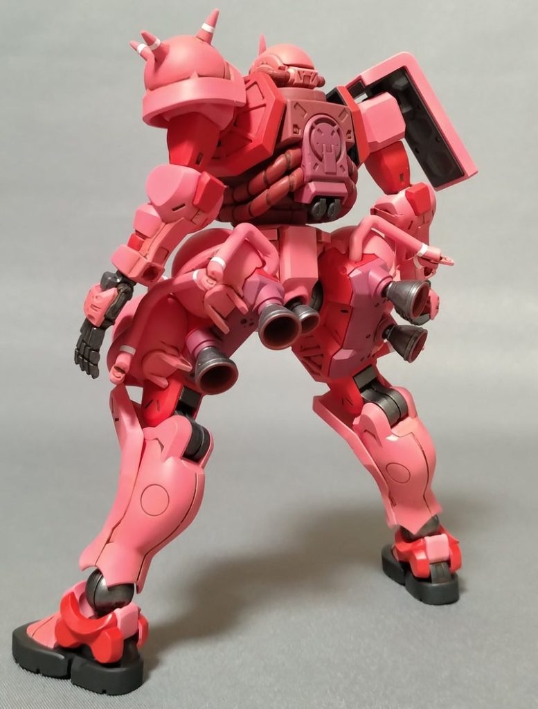 ＧＱ版シャア専用ザク–4枚目/制作者：nikoniko