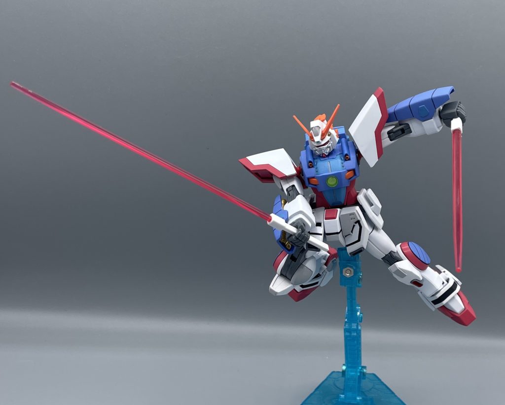 以上、シャイニングガンダム（ノーマルモード）の紹介でした。　Gガンダムと言えば、後日に紹介するスーパーモードや後継機のゴッドガンダムが注目されがちですが、自分は結構このノーマルモードの状態が好きだったりします(*^^*)♪♪　皆さんはノーマルモードとスーパーモード、（あ、バトルモードもか笑）どちらがお好きですか？？良ければコメントで、私に教えて下さいね。　最後までご覧いただき、ありがとうございました！(≧▽≦)✨