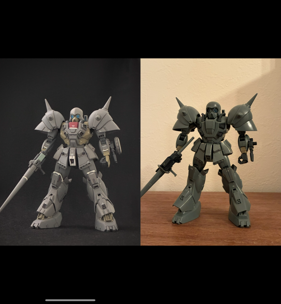 工作前後の比較です。