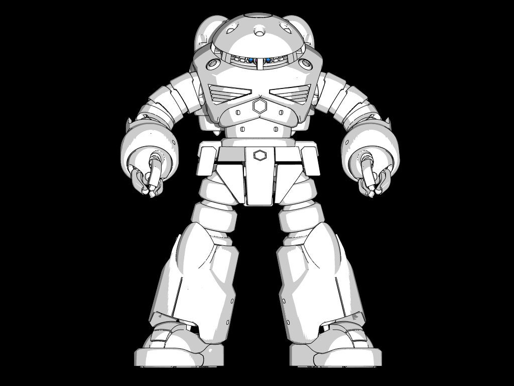 作品名：●主観/客観/塩梅…の足踏みでした<p>見える、見えない所含めて再調整の確認用レンダ。折角なのでUP。胸周りの過度な曲面を整理。空想科学読物的になりつつあった反省でMSの端っこに掛かる程度に引き戻し…。 実作業では絶賛上半身のテストプリントとハメアイ調整中。今 [&hellip;]</p>
