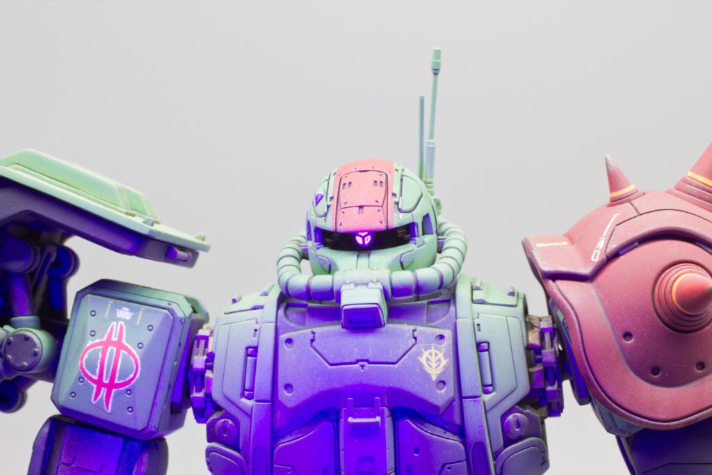 1/144 HG MS-06F ZAKU II F TYPE CHUBS [RFV]