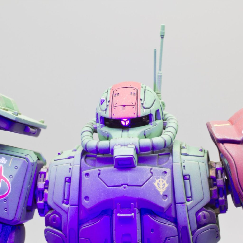 1/144 HG MS-06F ZAKU II F TYPE CHUBS [RFV]