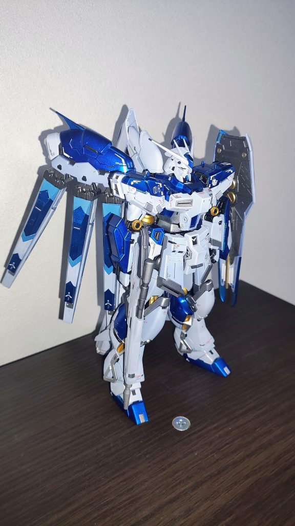 Hi-νガンダム　素組全塗装–2枚目/制作者：amabox10