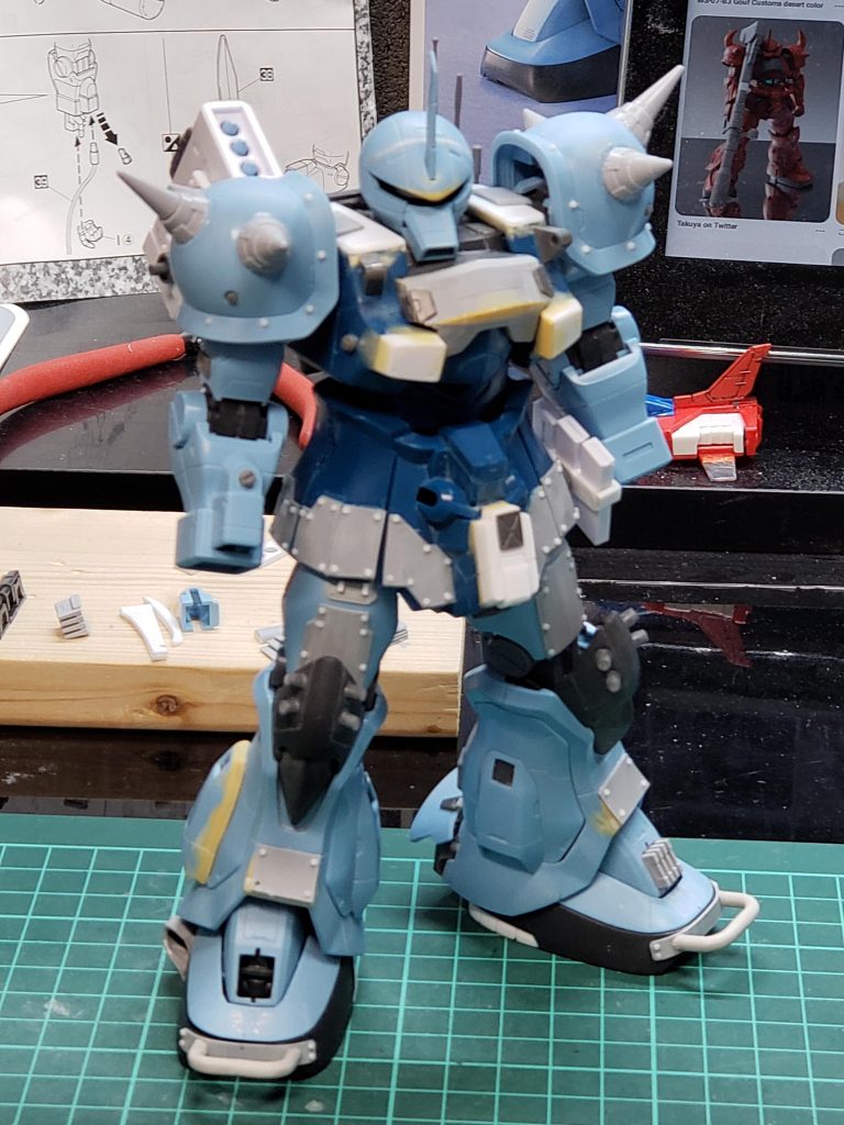 試製地上用高機動型グフカスタム–2枚目/制作者：AEGIS