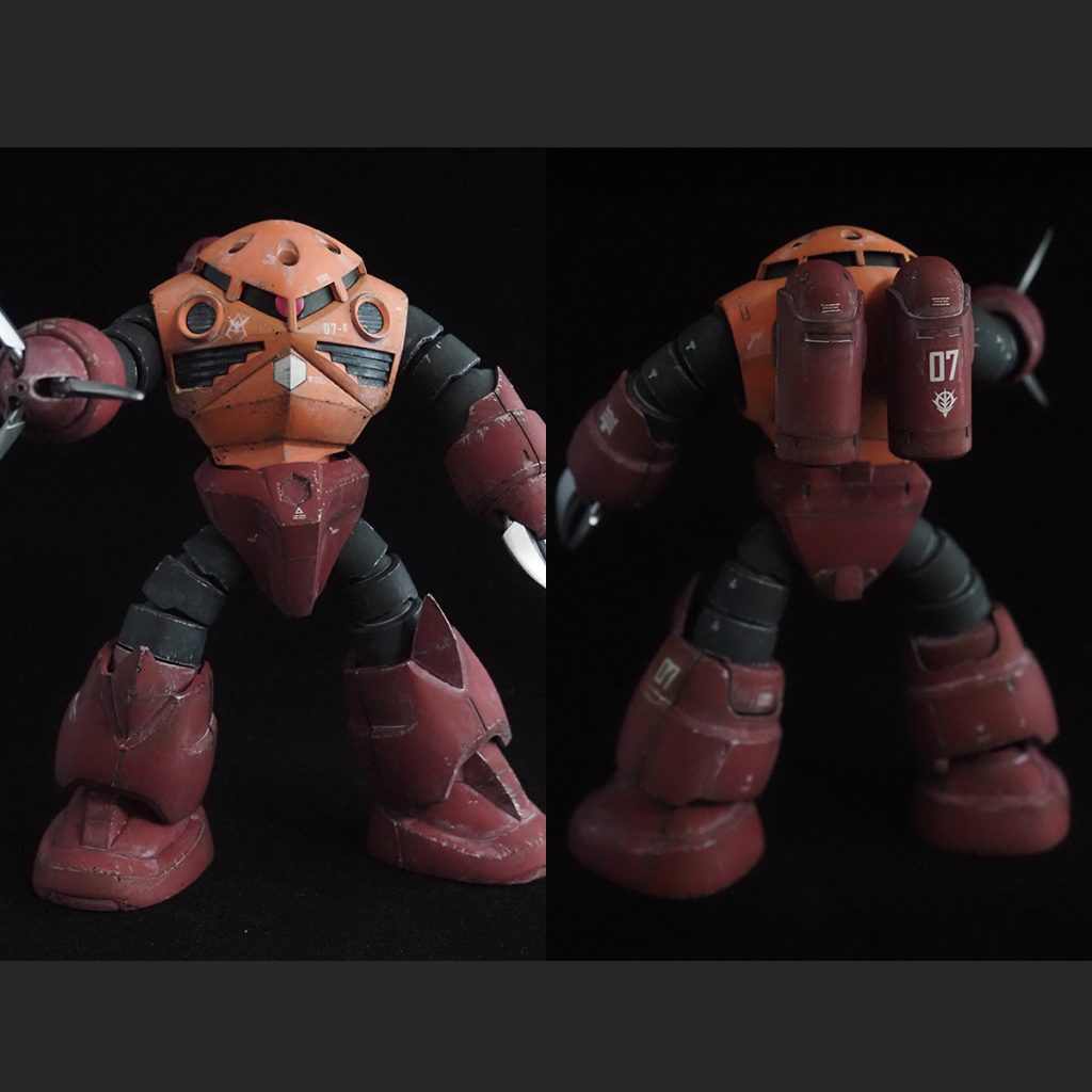 シャア専用ズゴック ウェザリング塗装–9枚目/制作者:navi-create