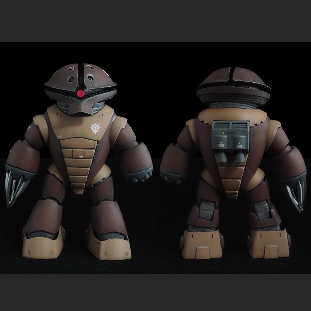 HGUC アッガイ ウェザリング塗装–8枚目/制作者：navi-create