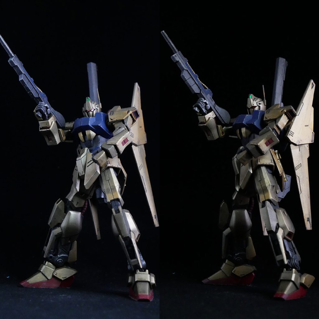 HGUC 百式 全塗装 ウェザリング仕上げ–7枚目/制作者：navi-create